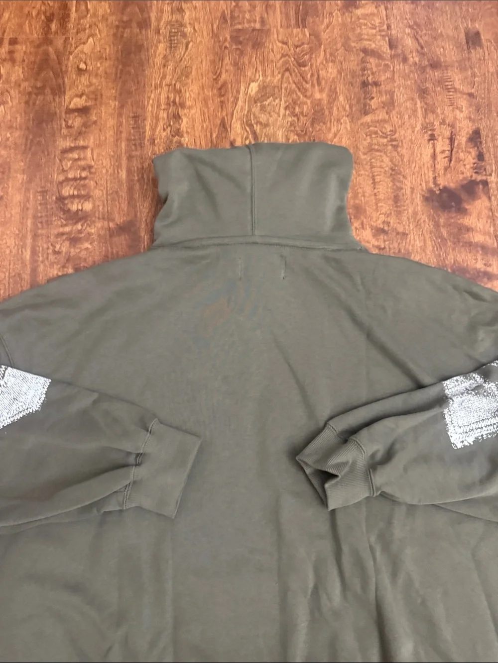 Jordan Olive Green Graphic Pullover Hoodie